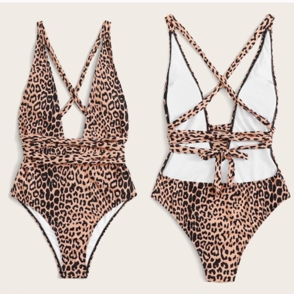 Leopard Swimsuit - Picture 3 of 7